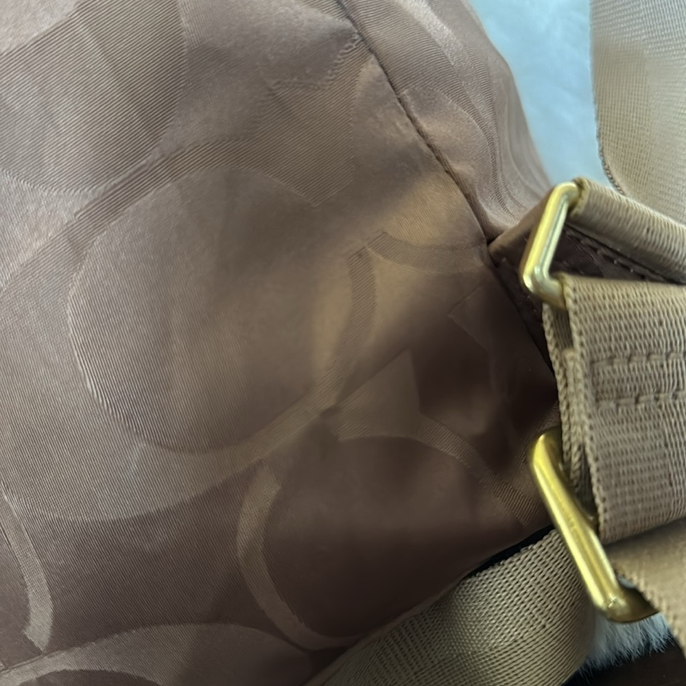 Coach Satin Signature Backpack - Picture 5 of 9